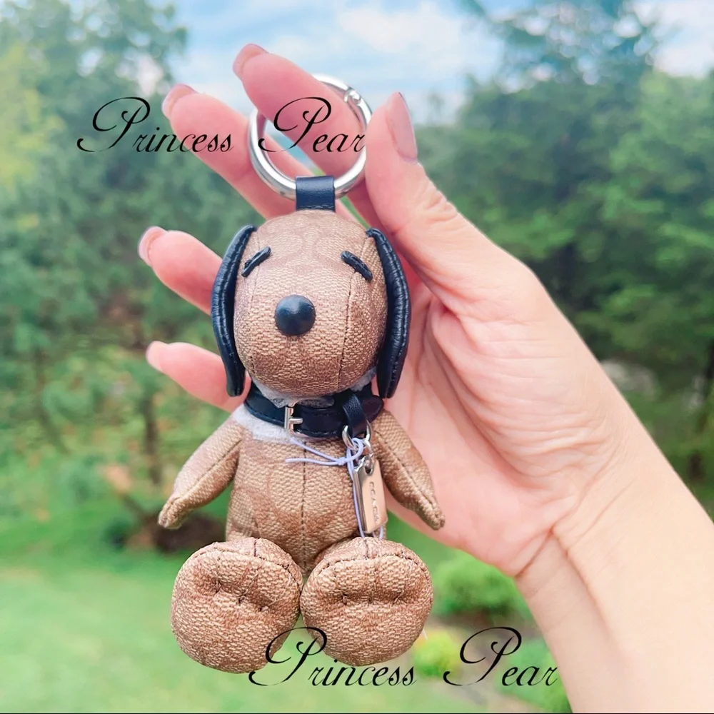 Coach | Accessories | Coach Peanuts Snoopy Bag Charm Signature Nwt